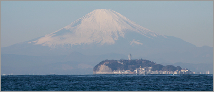 富士山・江の島